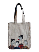 Handcrafted Jute Applique Bags /A66 - Our Better Planet