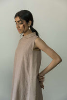 High-neck A-line Dress - Our Better Planet