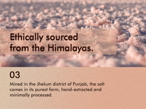 Himalayan Pink Salt 500g - Natural - Our Better Planet