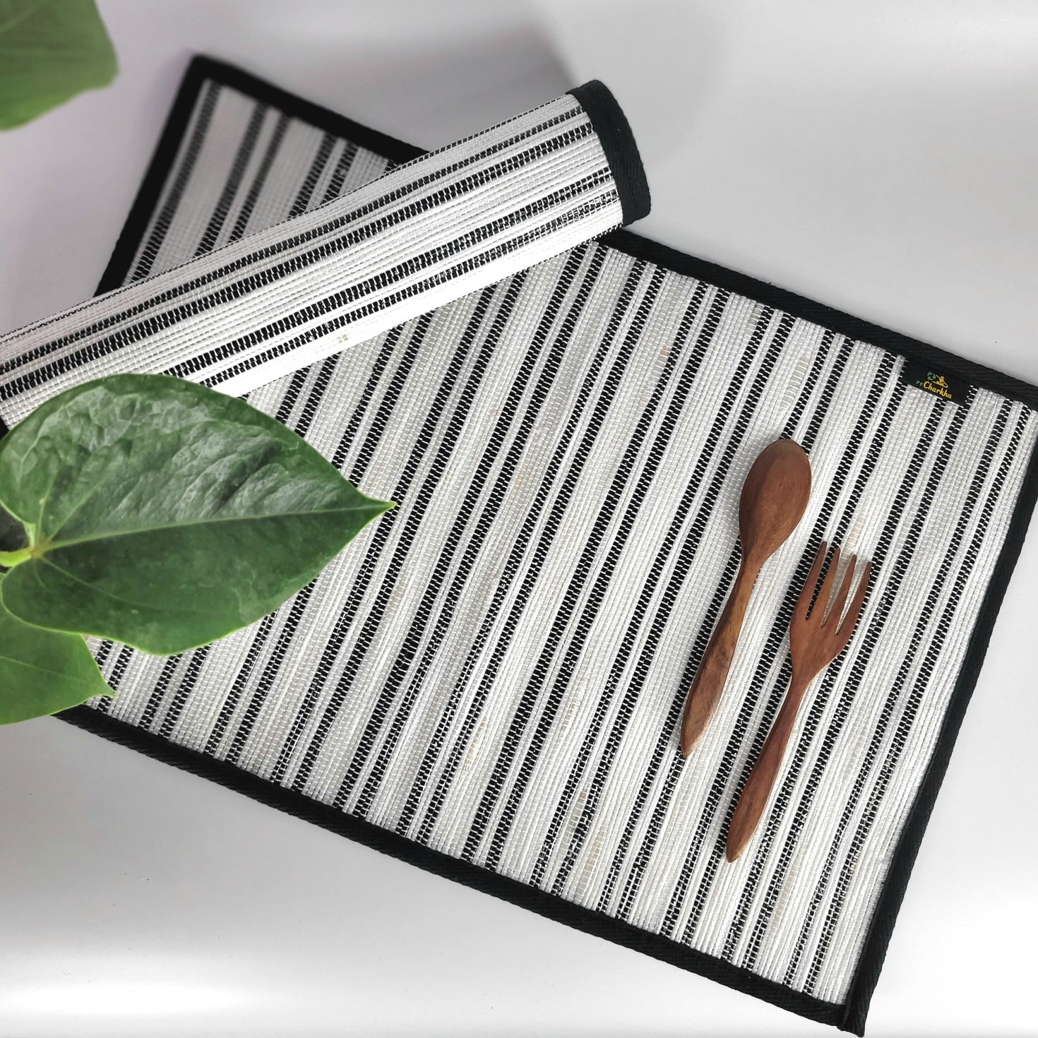 reCharkha Upcycled Handwoven Recycle Livelihoods Handcraft Table Mats/Home Decor Ethically Tribal Made in India Pune